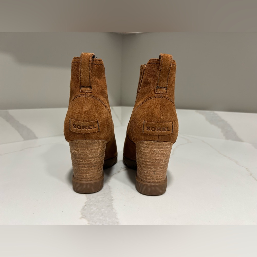 Women’s Sorel Joan Uptown Chelsea Boot Size 9 Brown - Picture 4 of 14
